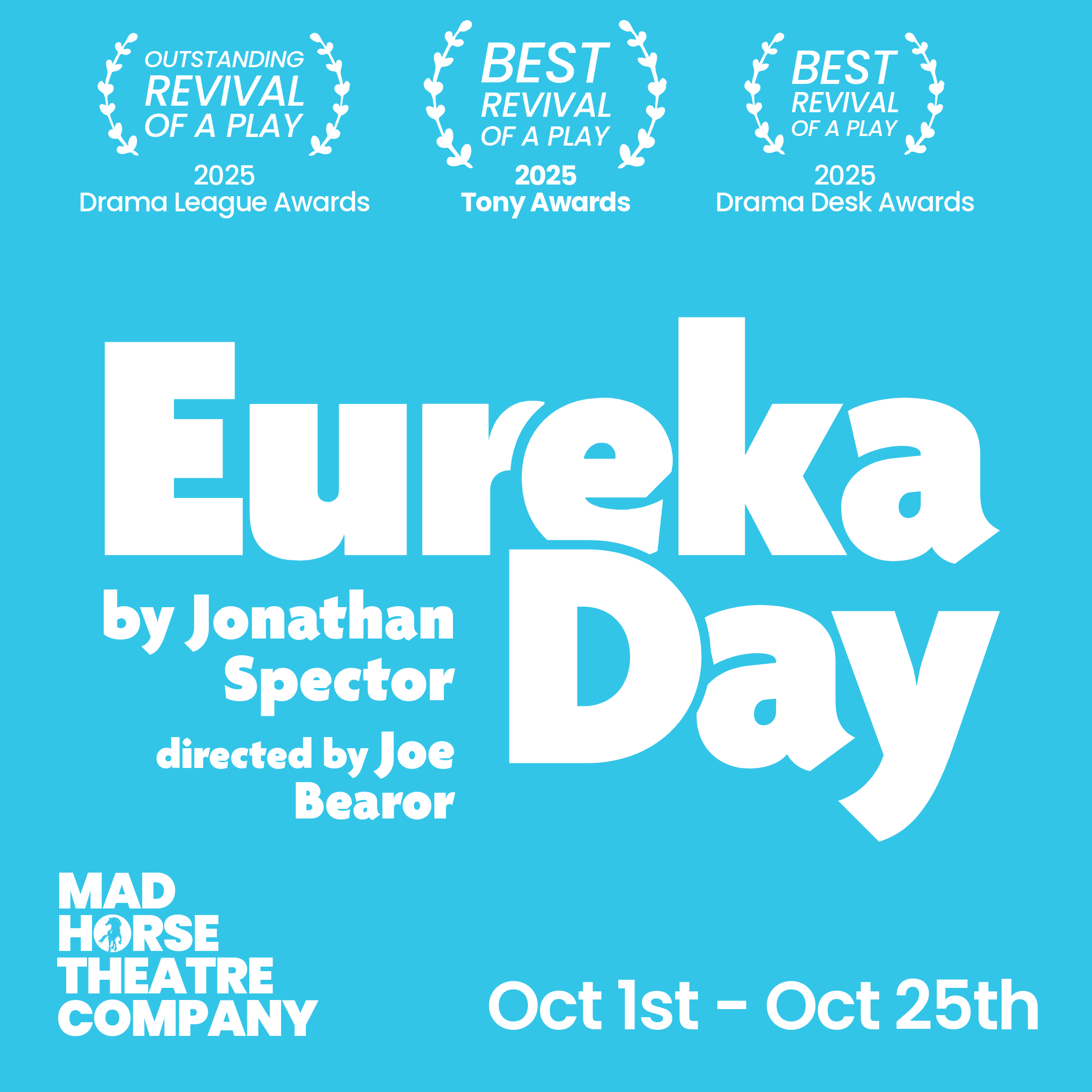 Mad Horse Theatre presents Eureka Day